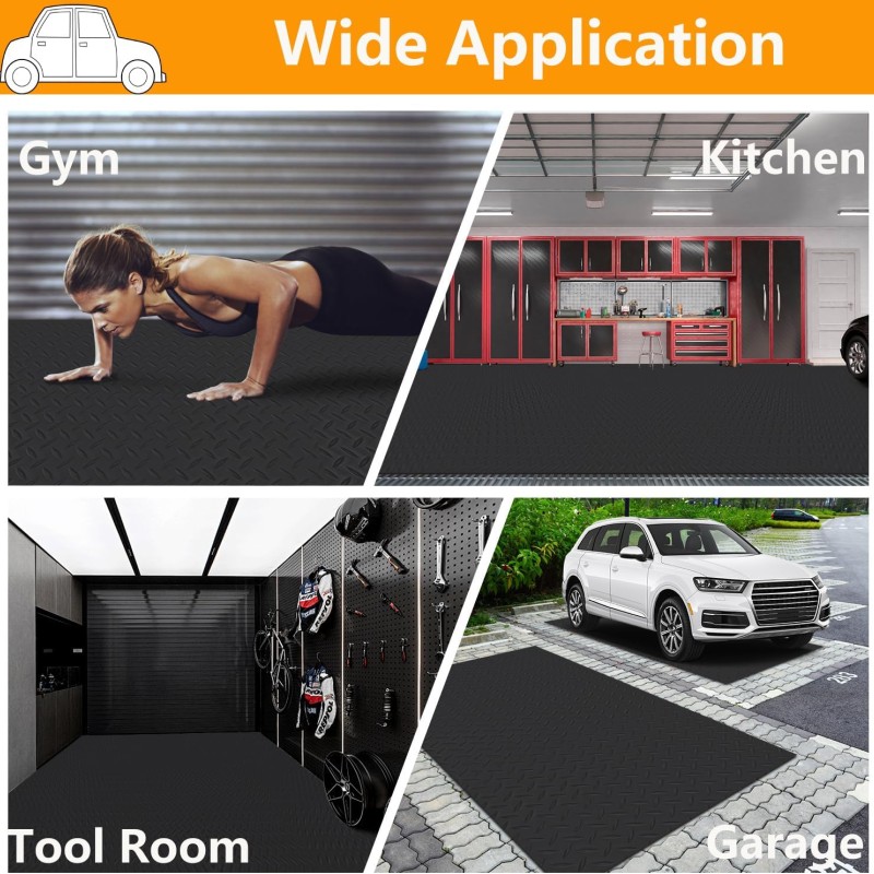 Covor Antiderapant din Cauciuc, Linoleum din Cauciuc pentru Protectie Podea Auto - model DIAMOND Covor Antiderapant din Cauciuc, Linoleum din Cauciuc pentru Protectie Podea Auto - model DIAMOND