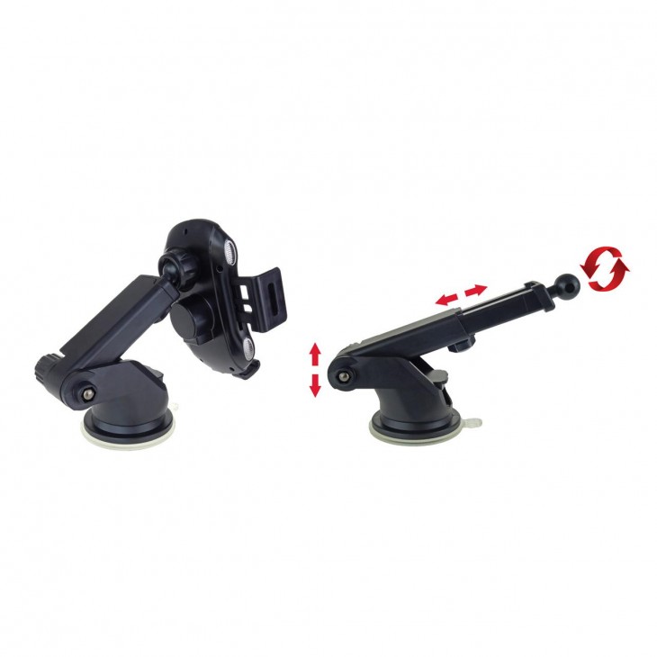 Suport auto inteligent pentru telefon cu incarcare wireless PHW-02 -  - AMIO