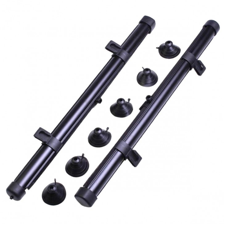 Set 2 buc. jaluzele auto retractabile, latime 40cm, culoare Neagra -  - AVEX