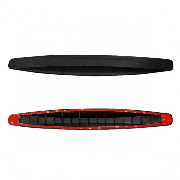Set 2 bandouri de protectie bara, culoare Negru, finisaj Carbon -  - AVEX