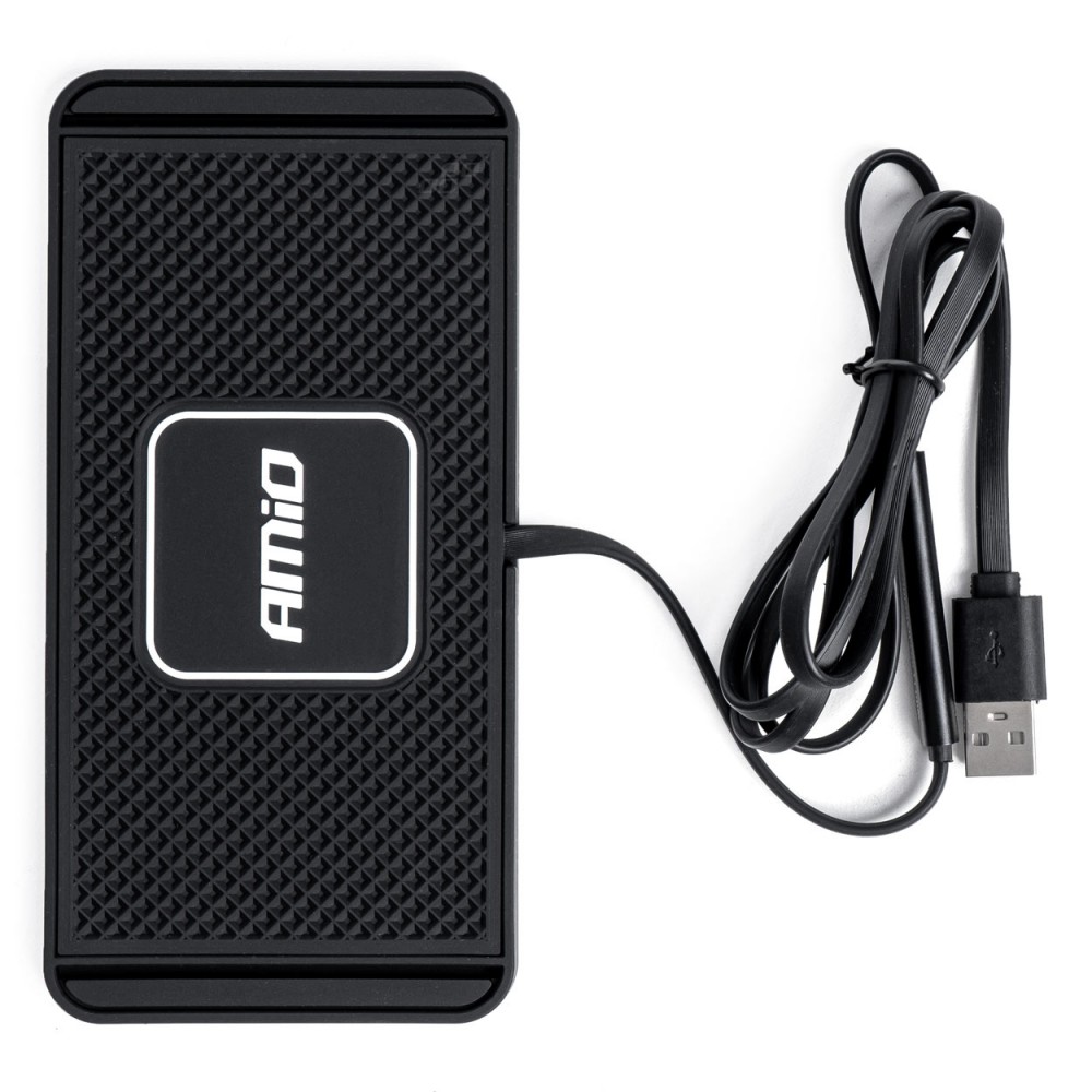 Incarcator auto wireless pentru telefon cu incarcare rapida, 15W - AVX-AM03144 - AMIO