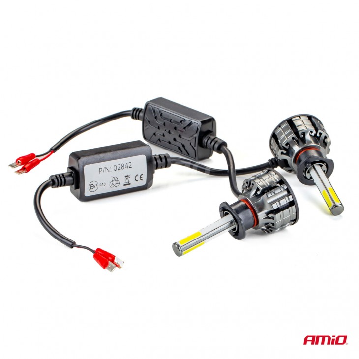 Instalatie LED COB 2Side AMiO, compatibil H1, destinat competitiilor auto sau off-road - AVX-AM02842 - AMIO
