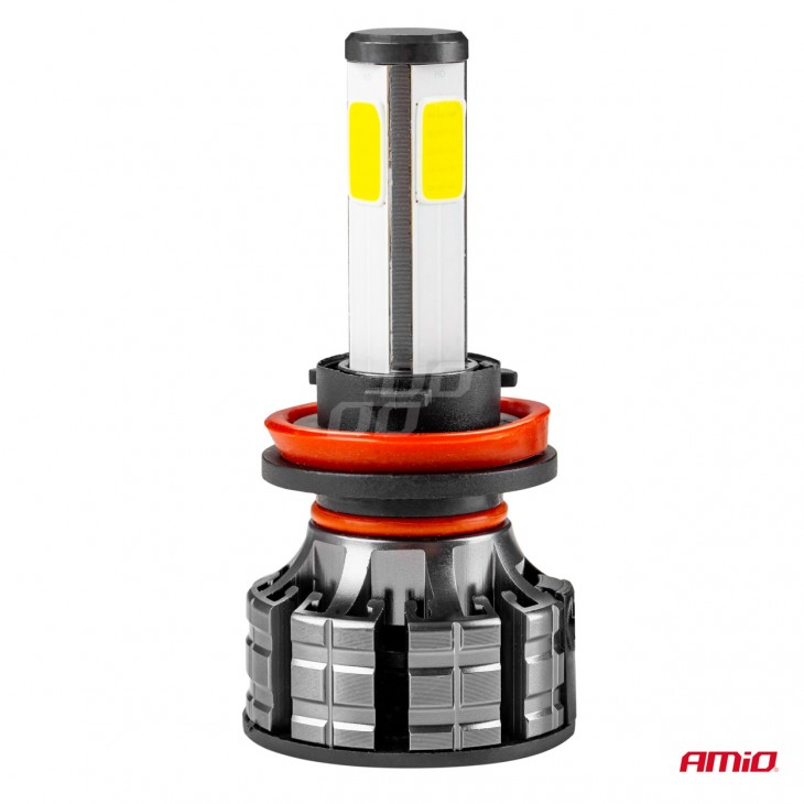 Instalatie LED COB 2Side AMiO, compatibil H9, H9, H11, destinat competitiilor auto sau off-road - AVX-AM02845 - AMIO