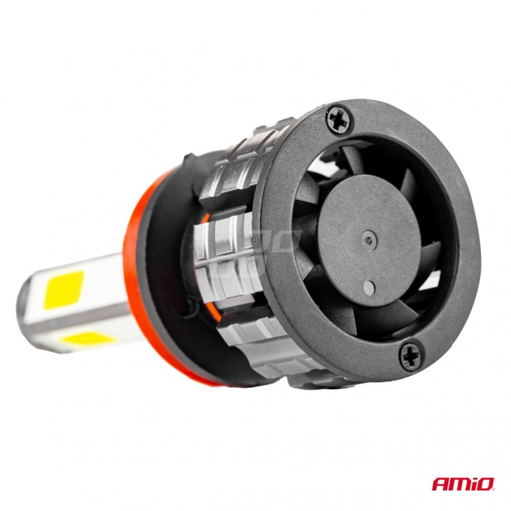 Instalatie LED COB 2Side AMiO, compatibil H9, H9, H11, destinat competitiilor auto sau off-road - AVX-AM02845 - AMIO