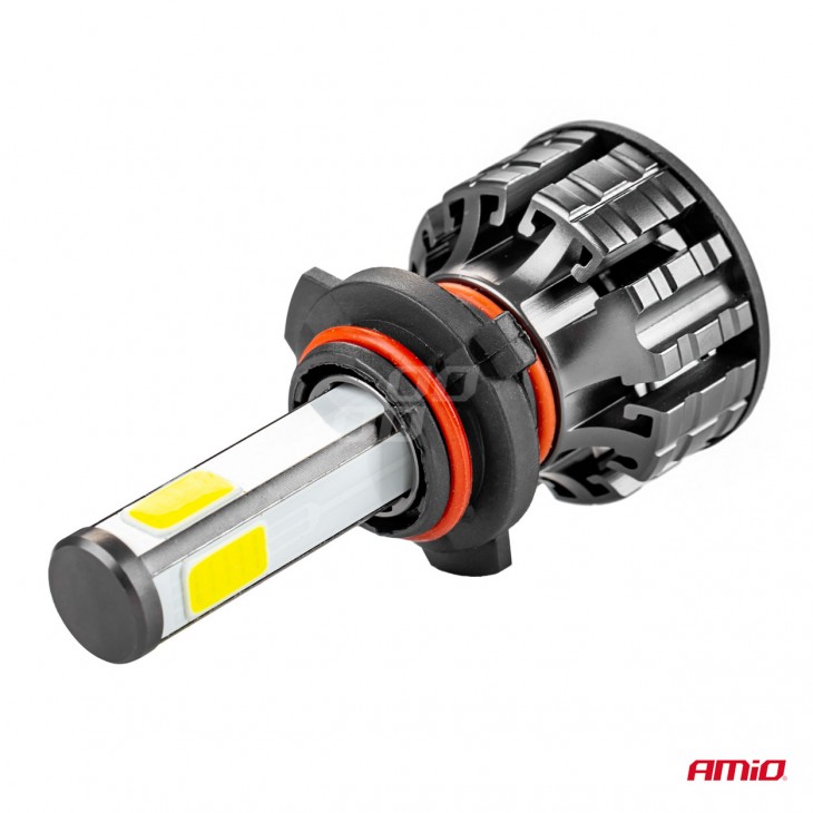 Instalatie LED COB 2Side AMiO, compatibil HB3, destinat competitiilor auto sau off-road - AVX-AM02846 - AMIO