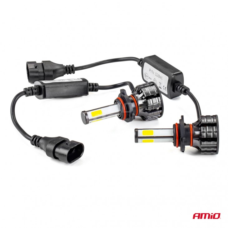Instalatie LED COB 2Side AMiO, compatibil HB3, destinat competitiilor auto sau off-road - AVX-AM02846 - AMIO