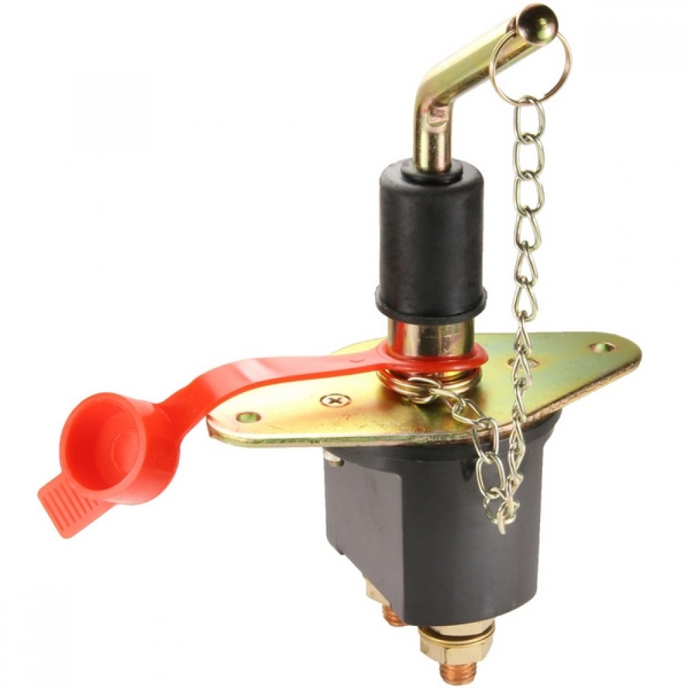 Intrerupator Contact General dimensiune MARE pentru Camioane, 12V - 24V, cu cheie metalica - AVX-T4526 - AVEX