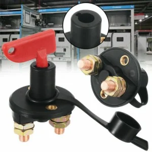 Intrerupator Contact General dimensiune MICA pentru Autoutilitara, 12V - 24V, cu cheie din plastic
