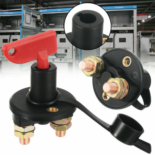 Intrerupator Contact General dimensiune MICA pentru Autoutilitara, 12V - 24V, cu cheie din plastic