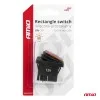 Intrerupator On/Off, 12/24V, dreptunghiular, waterproof, iluminat culoare Galben, destinatie auto, utilitare, Off-Road, ATV, SSV, QUAD, AMIO Intrerupator On/Off, 12/24V, dreptunghiular, waterproof, iluminat culoare Galben, destinatie auto, utilitare, Off-Road, ATV, SSV, QUAD, AMIO