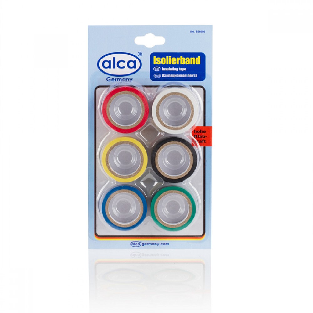 Banda Izolatoare Adeziva Colorata 6 X 5 M - 08383 - ALCA
