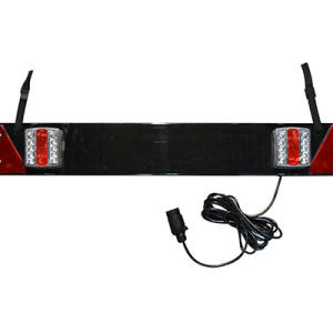 Bara Pentru Remorca Cu 2 Reflectoare Led Si 2 Triunghiuri Reflectorizante. Cablu De 5 M Jbm
