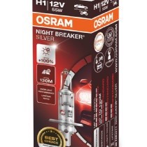 Bec 12V H1 55 W Night Breaker Silver +100% Osram
