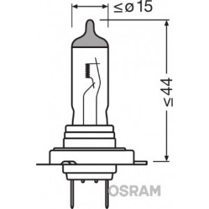 Bec 12V H7 55 W Ultra Life Blister 1 Buc Osram