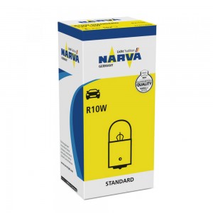 Bec Auxiliar 12V R10W Set 10 Buc Narva