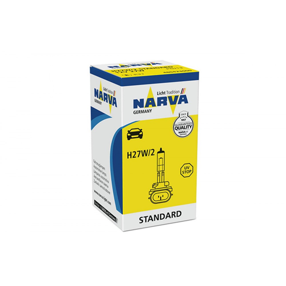Bec Far H27W/2 12V Pgj13 27W Narva - 08637 - NARVA