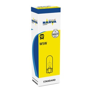 Bec Fara Soclu 24V W5W Set 10 Buc Narva