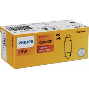 Bec Plafoniera C5W 12V Set 10 Buc Philips