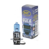 Bec Proiector H3 24V 70W Pk22S Super White Sct Bec Proiector H3 24V 70W Pk22S Super White Sct