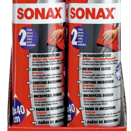 Lavete Microfibra Pentru Curatare Exterioara 2 Bucati Sonax