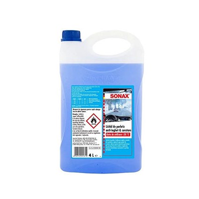 Lichid Parbriz Anti-Inghet & Curatare -20 Grade C 4L Sonax