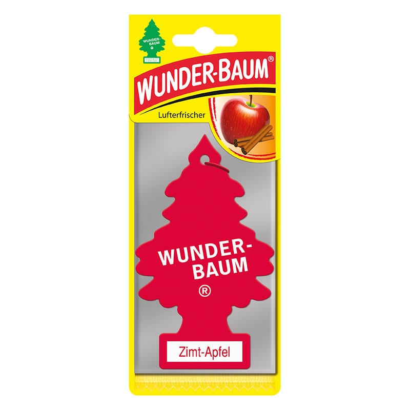 Odorizant Auto Bradut Wunder-Baum Zimt Apfel (Mar Si Scortisoara) - 45837 - Wunder-Baum