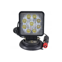 Proiector De Lucru Cu Led. Patrat. Lumina Concentrata. Baza Magnetica Jbm
