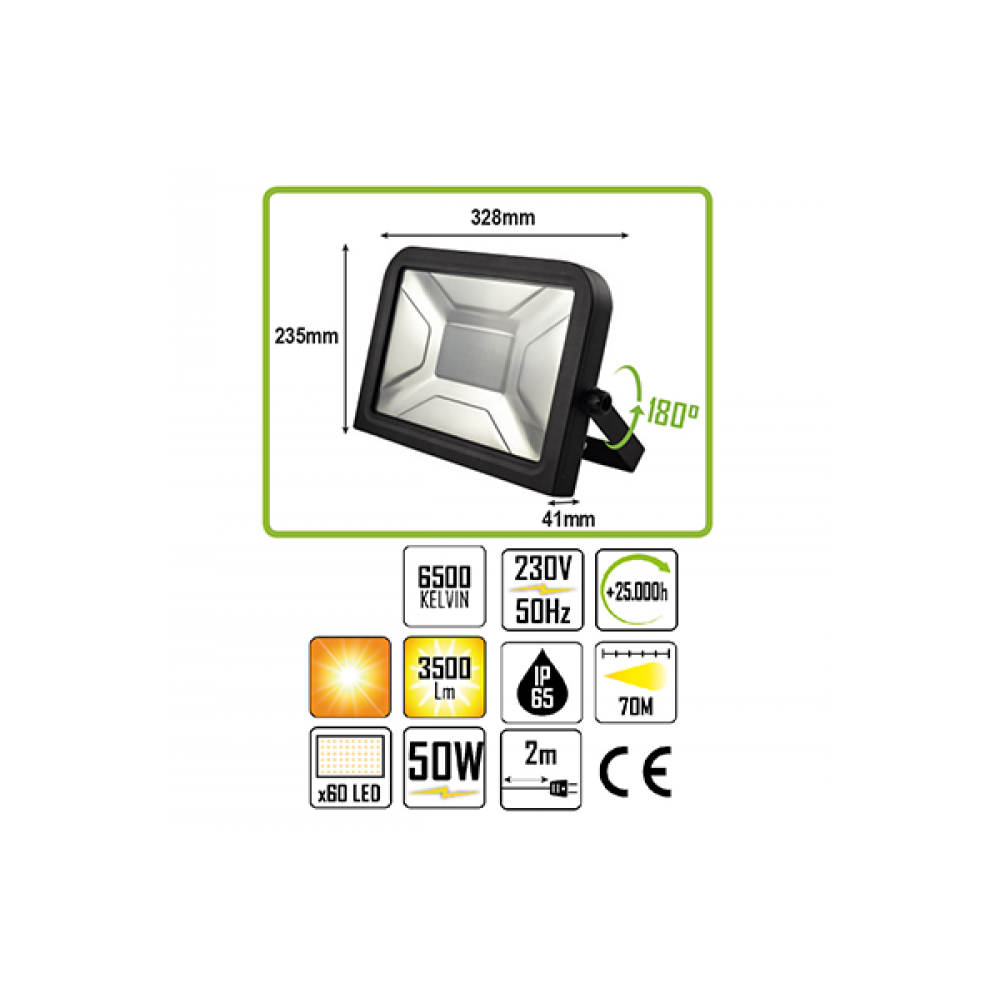 Proiector Led 50 W Jbm - 94793 - JBM