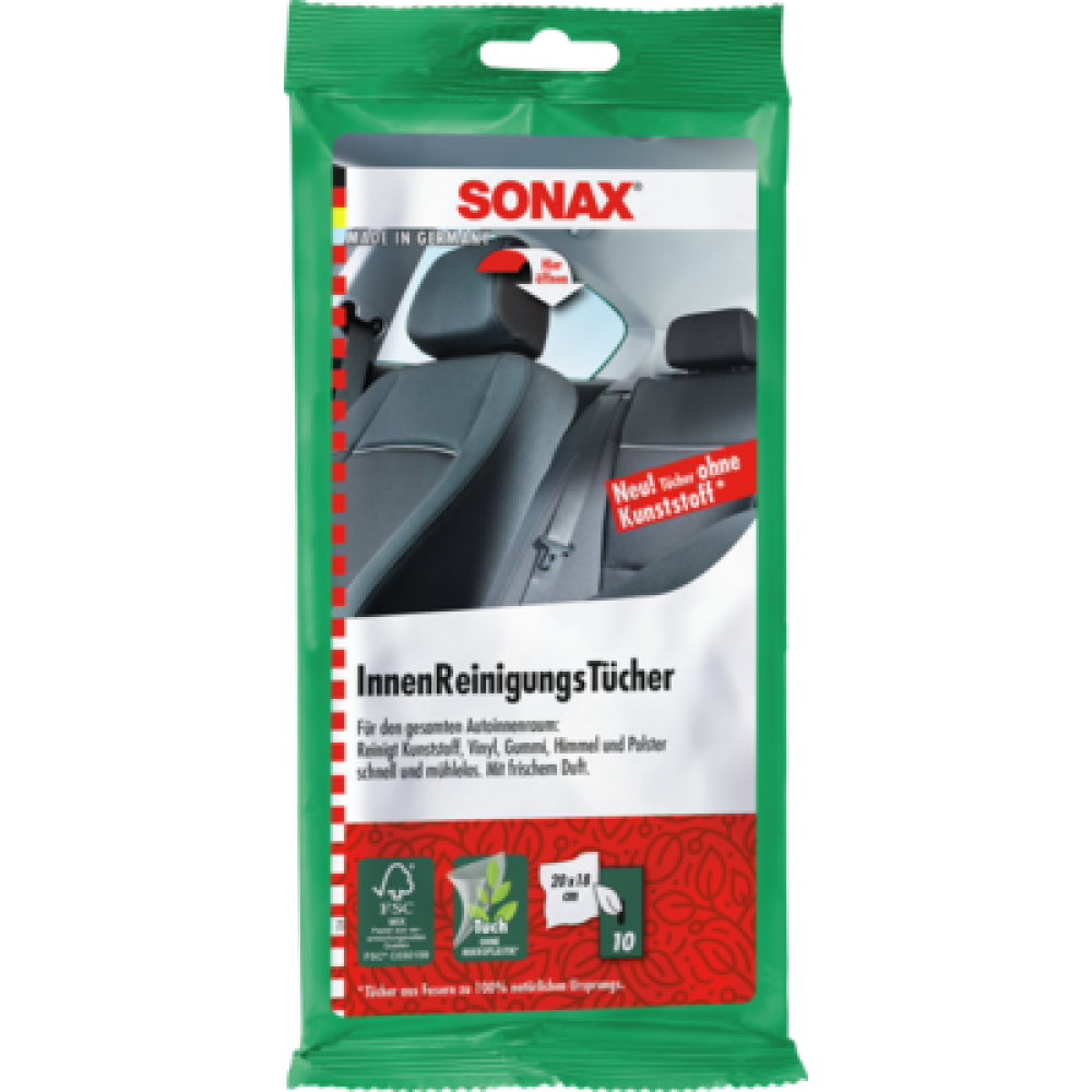 Servetele Suprafete Interior Pachet 10 Bucati Sonax - 08742 - SONAX