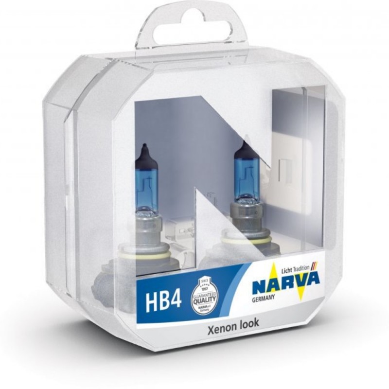 Set 2 Becuri Far Hb4 55W 12V Range Power White Narva - 06294 - NARVA