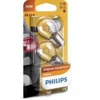 Set 2 Becuri P21W 12V Ba15S Blister Philips