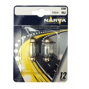 Set 2 Becuri Indicator 12V C10W Narva