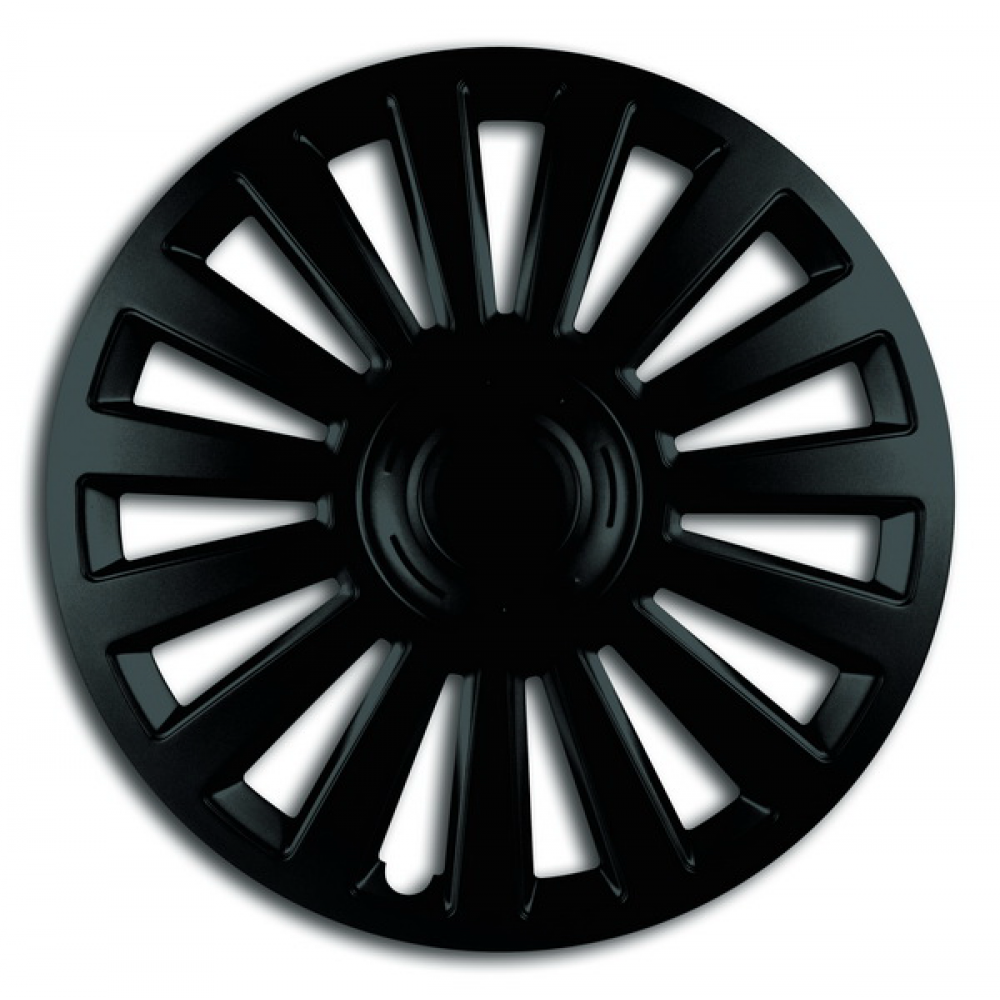 Set Capace Roti 15` Negre Luxury - 78504 - MEGA DRIVE