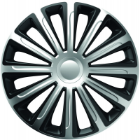 Set Capace Roti 15` Silver&Black Trend