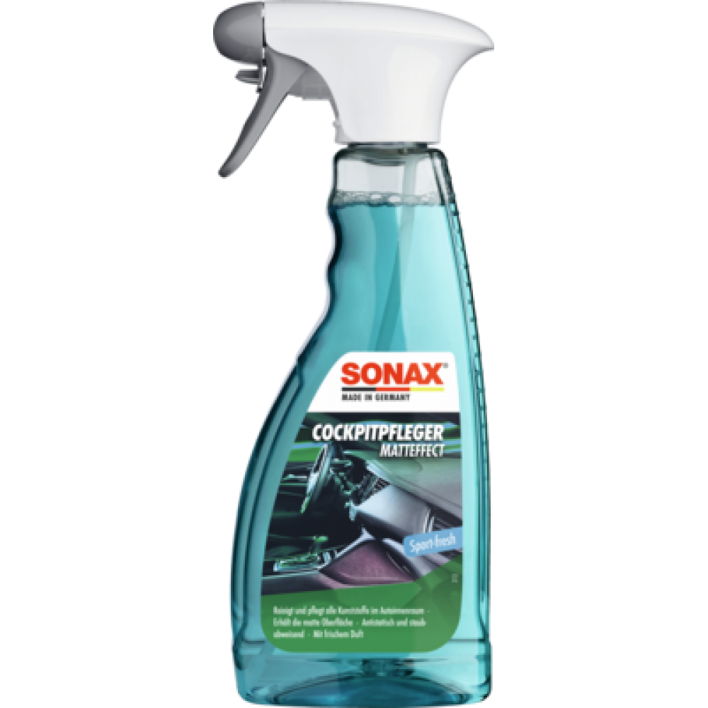 Solutie Pentru Curatarea Suprafetelor Din Plastic Efect Mat.Aroma Sport-Fresh 500 Ml Sonax - 02271 - SONAX