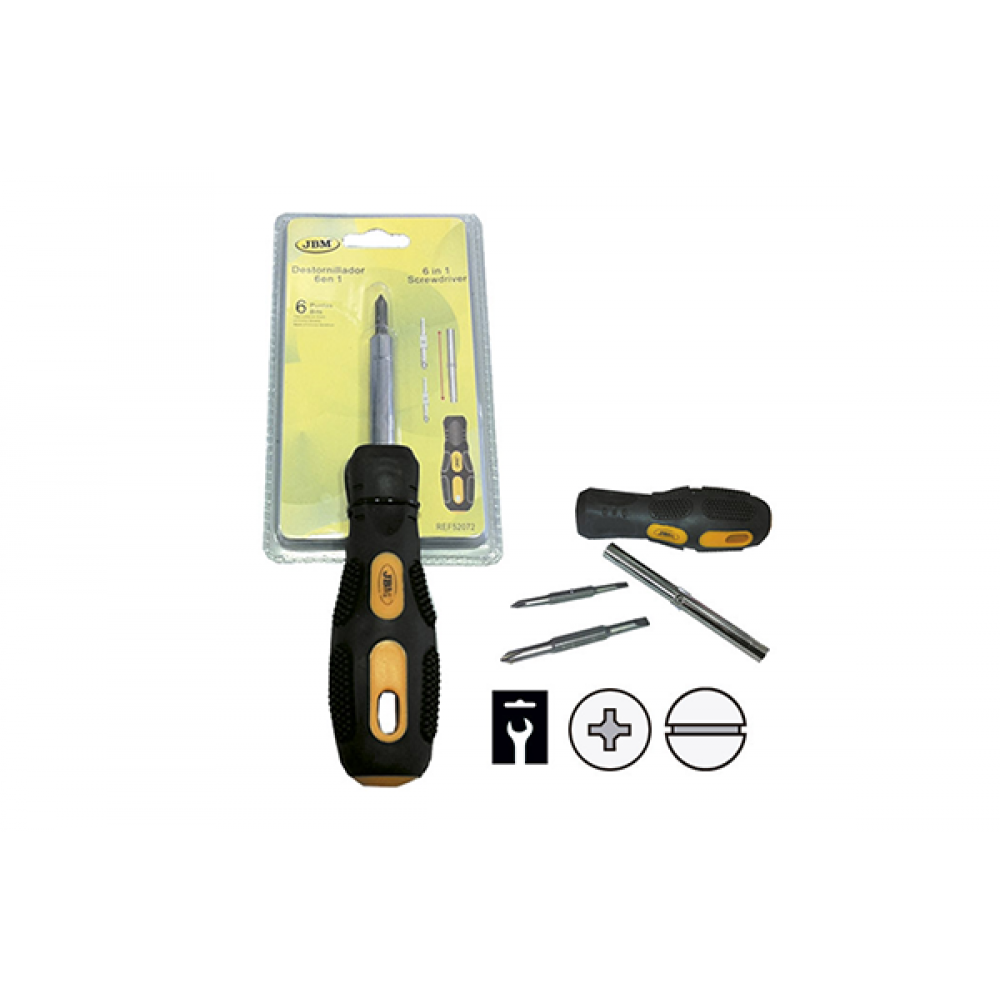 Surubelnita 6 In 1 Jbm - 10977 - JBM