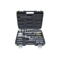 Trusa Chei Tubulare Spline De 1/2` Si 1/4` Cu 61 Piese Jbm