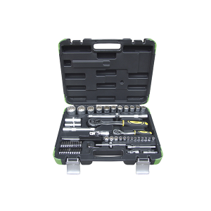 Trusa Chei Tubulare Spline De 1/2` Si 1/4` Cu 61 Piese Jbm