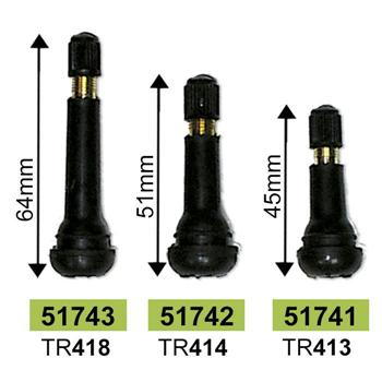 Valve Pentru Anvelope Tr414 51 Mm Set 100 Buc Jbm - 91256 - JBM