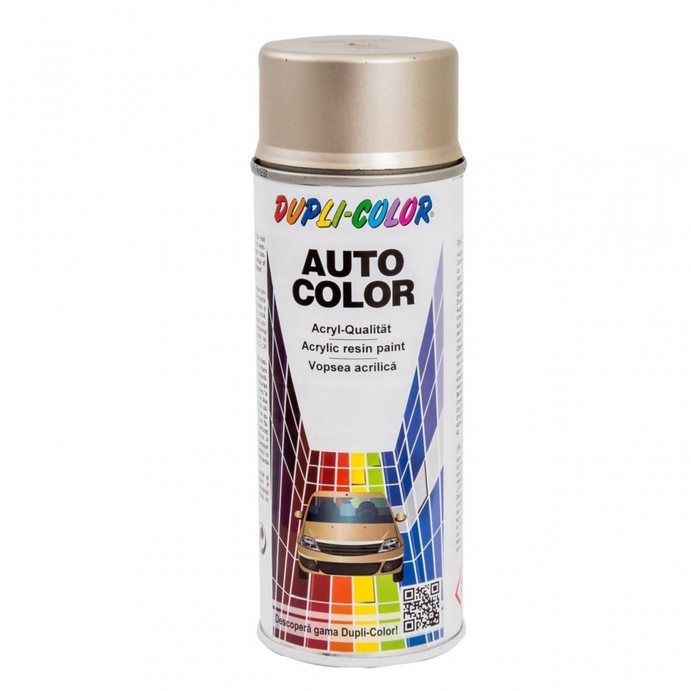 Vopsea Spray Auto Dacia Crem Auriu Metalizata Dupli-Color - 08783 - DUPLI-COLOR