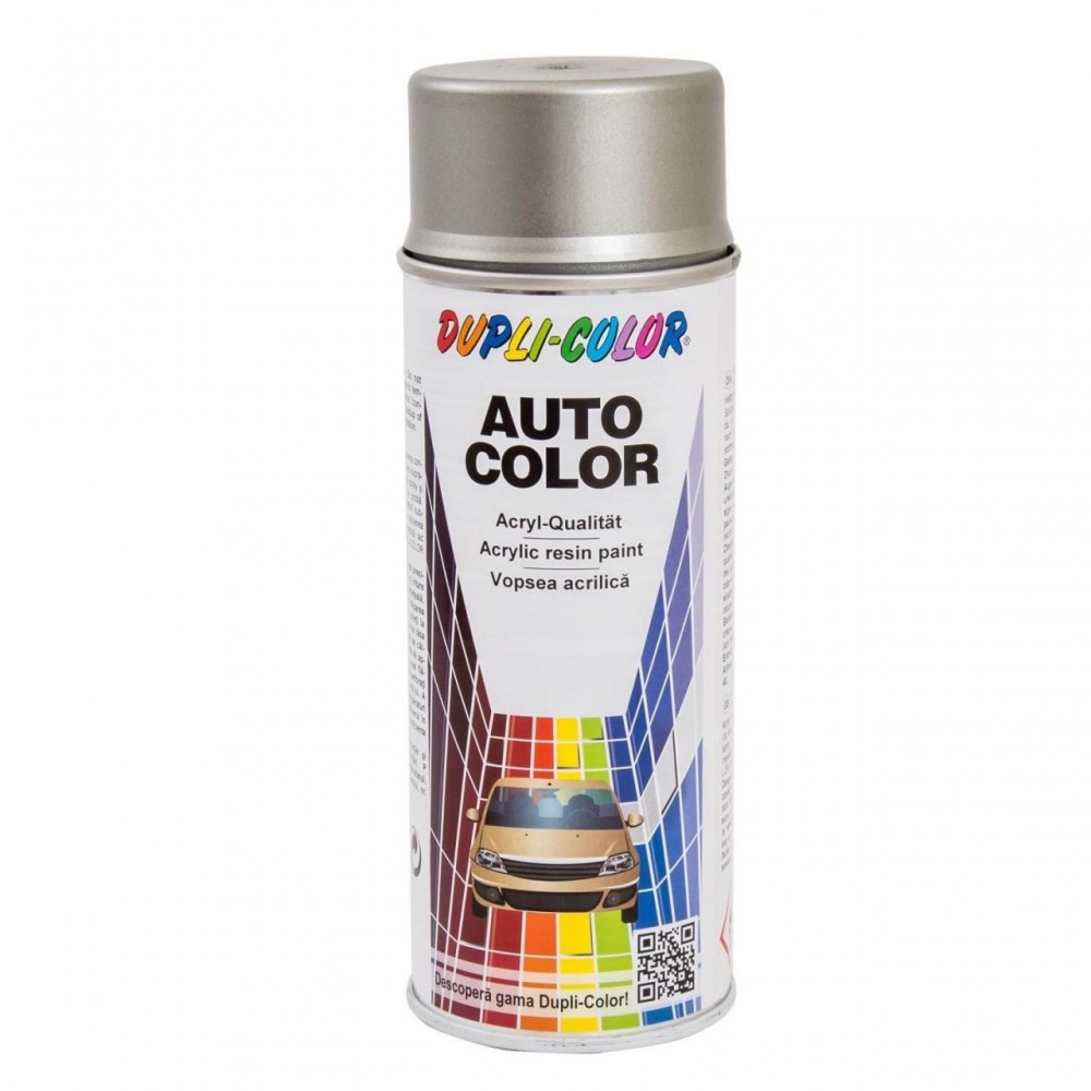 Vopsea Spray Auto Dacia Logan Gri Perla Te01D Metalizata Dupli-Color - 08793 - DUPLI-COLOR