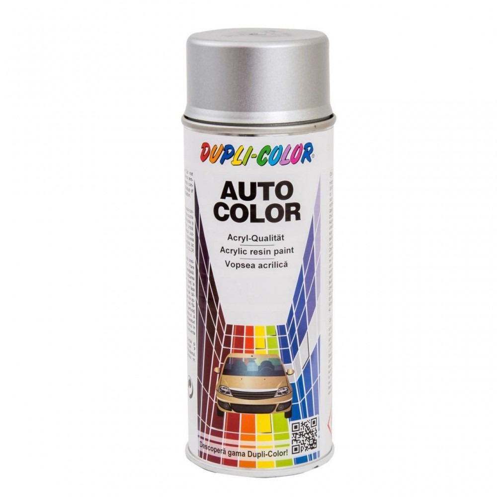Vopsea Spray Auto Dacia Logan Gri Platina Metalizata Dupli-Color - 08794 - DUPLI-COLOR