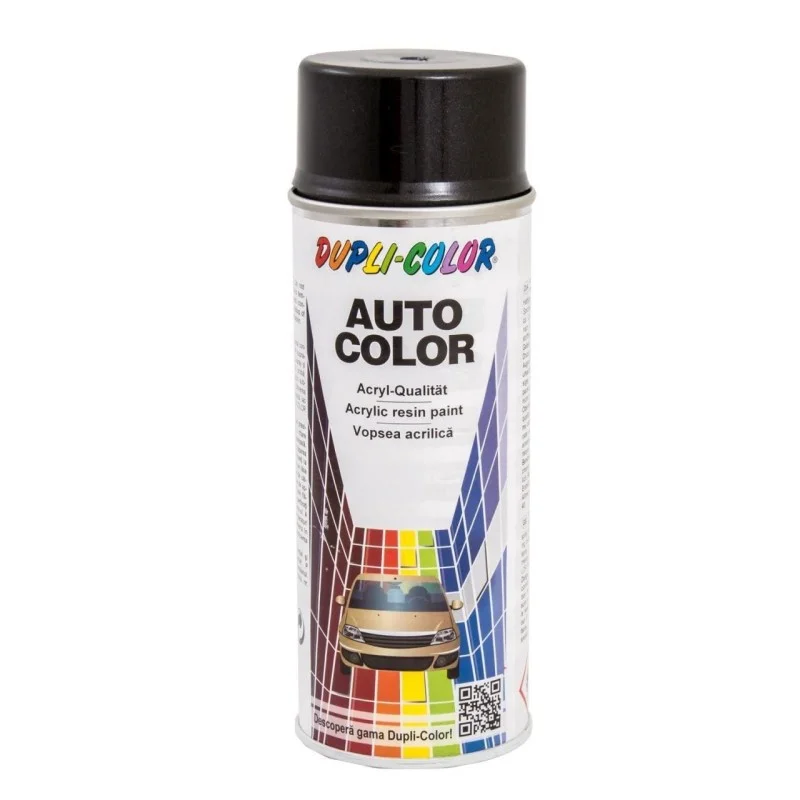 Vopsea Spray Auto Dacia Logan Negru Nacre Metalizata Dupli-Color Vopsea Spray Auto Dacia Logan Negru Nacre Metalizata Dupli-Color