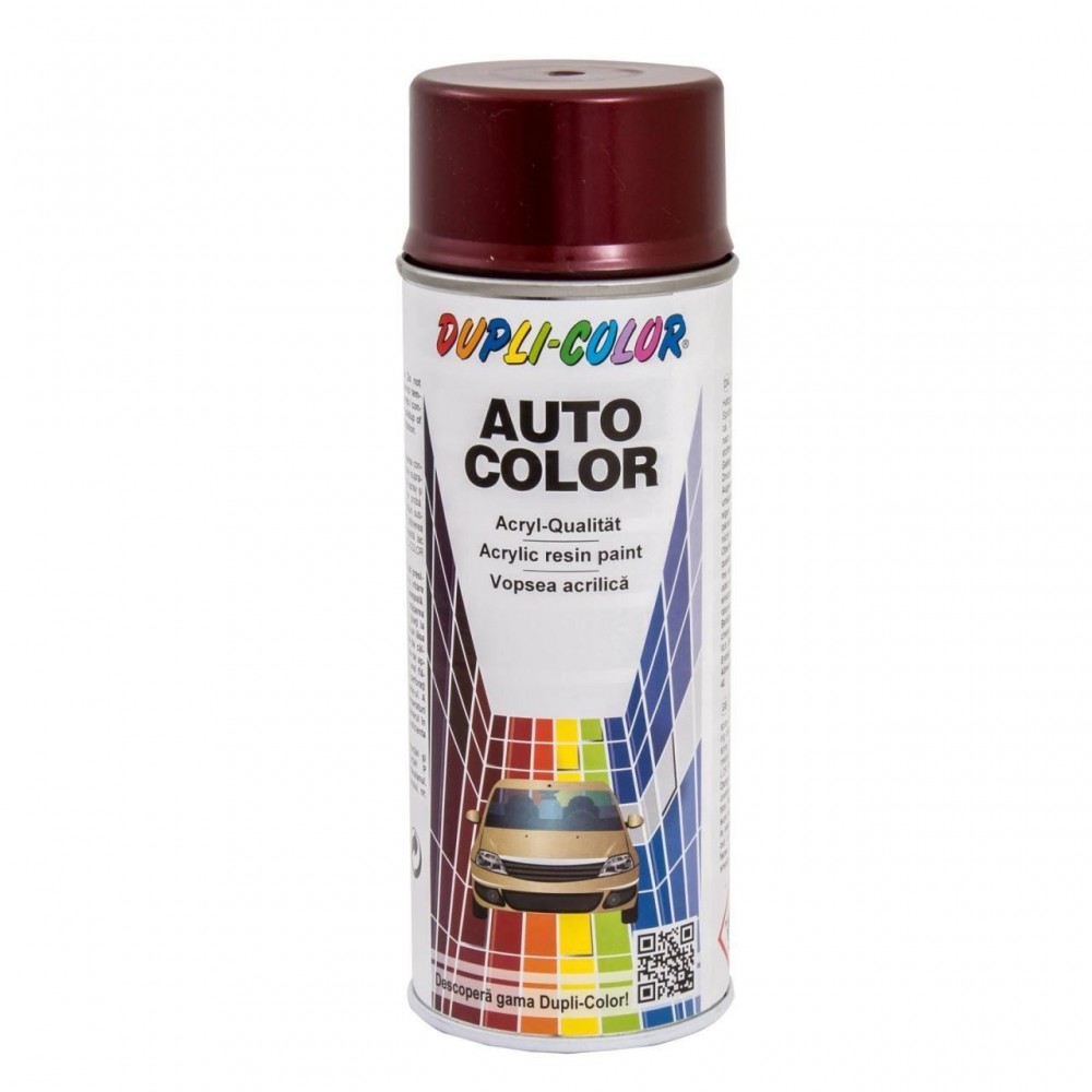 Vopsea Spray Auto Dacia Rosu Rubin Metalizata Dupli-Color - 08798 - DUPLI-COLOR