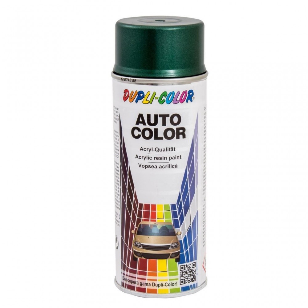 Vopsea Spray Auto Dacia Verde Malachit Metalizata Dupli-Color - 08801 - DUPLI-COLOR