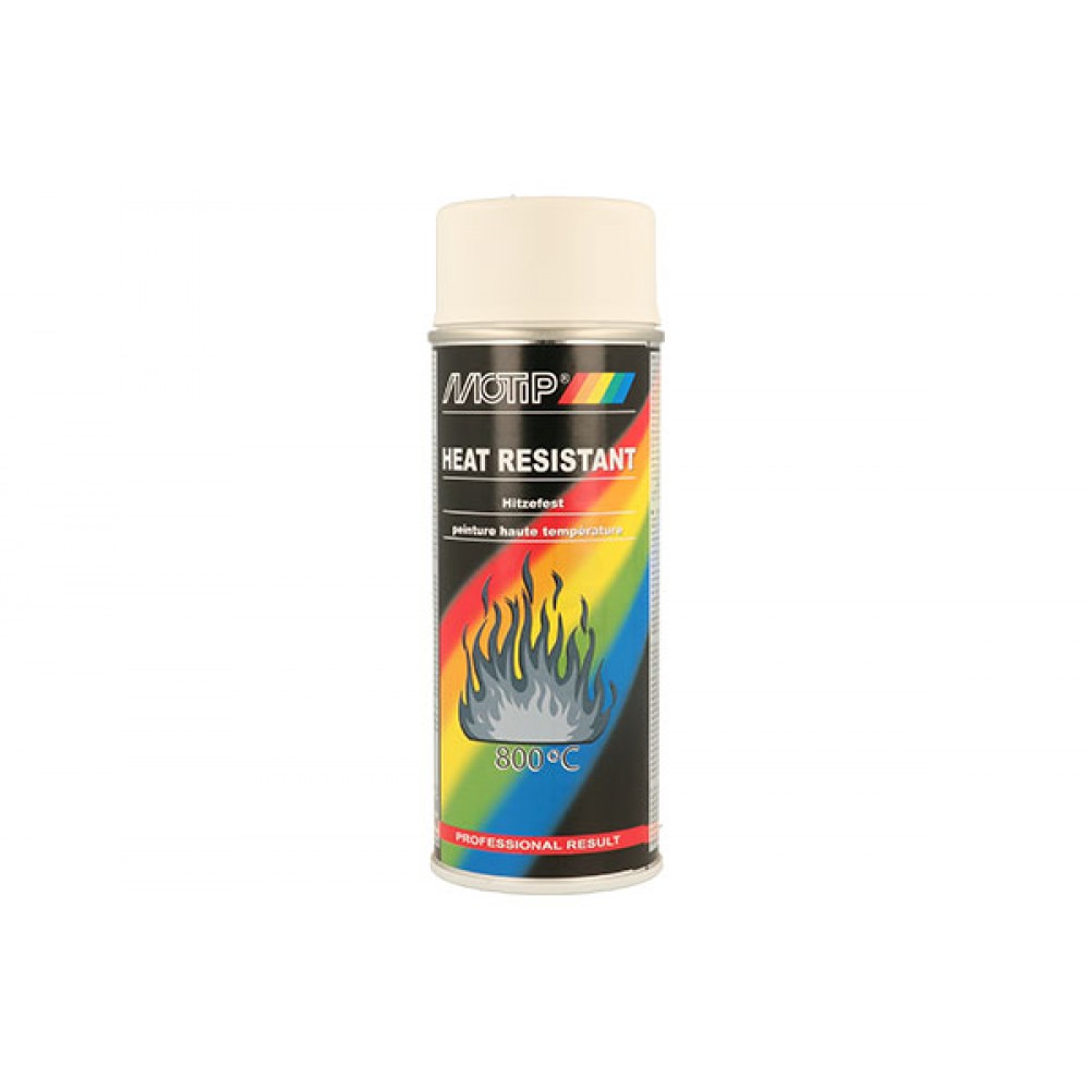 Vopsea Spray Temperaturi Inalte (Alb) 400 Ml - 24679 - MOTIP