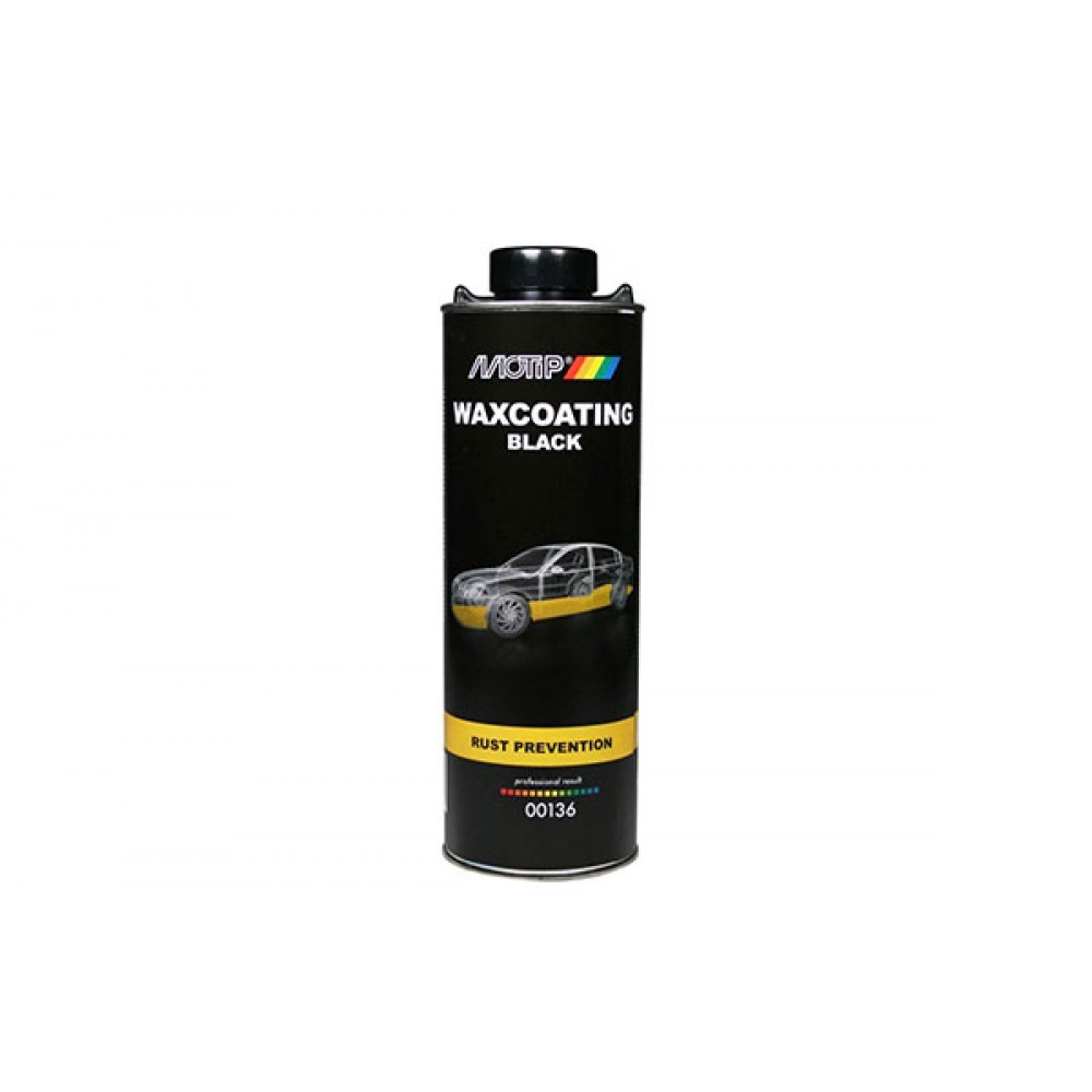 Waxcoating - Ceara Anticoroziva Pentru Caroserie. Negru 1000 Ml - 44524 - MOTIP