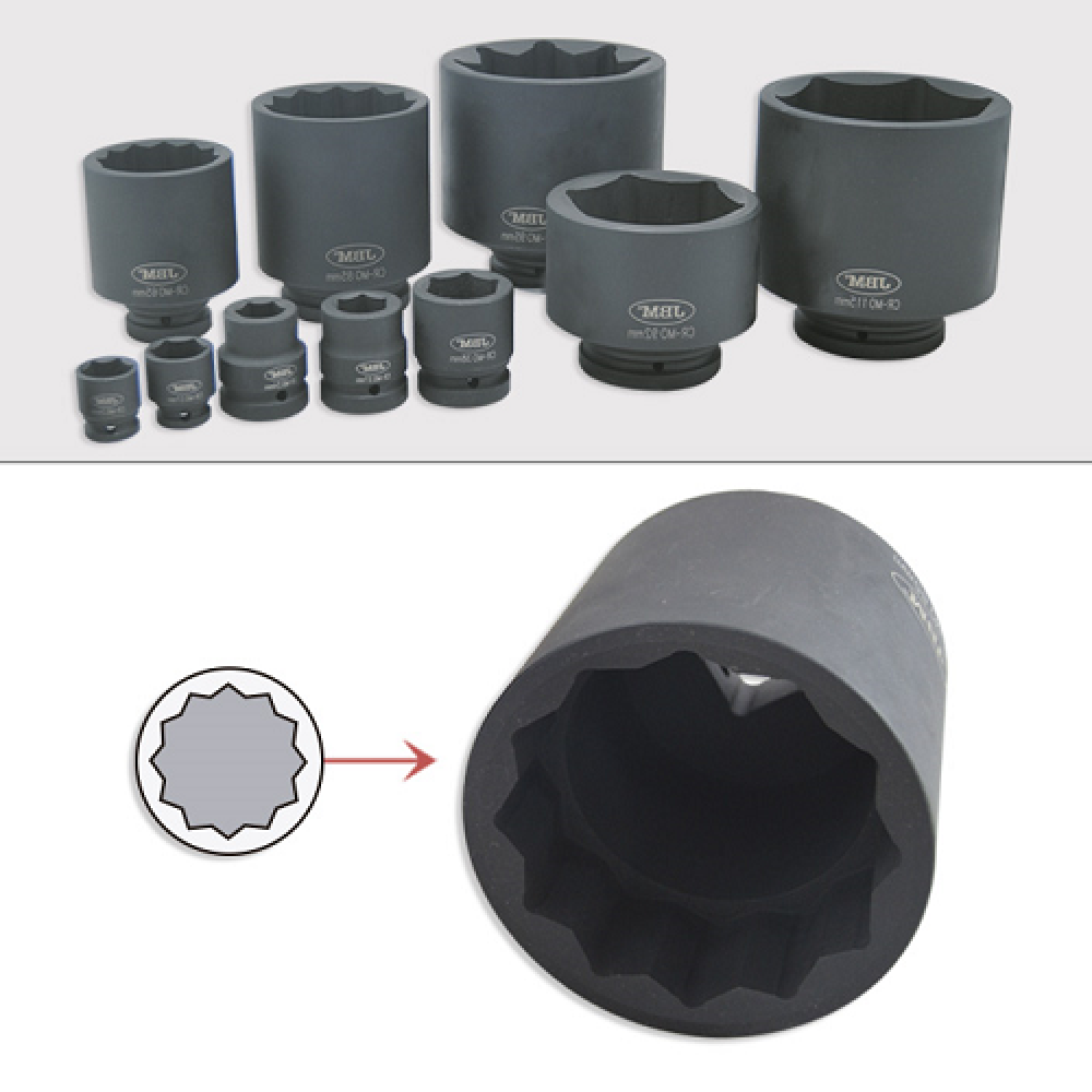 Tubulara Impact 1/2` Xzn 36 Mm Jbm -  - JBM