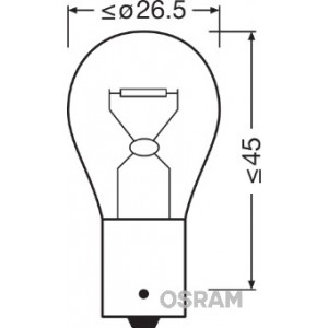Set 2 Becuri 12V Py21W Ultra Life Blister Osram