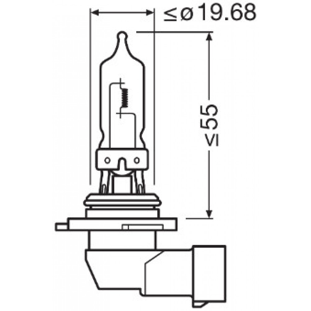 Set 2 Becuri 12V Hb3 60 W Cool Blue Intense Nextgen Osram -  - ams-OSRAM